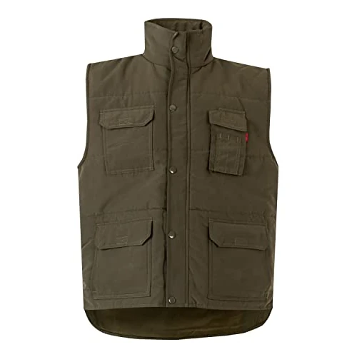 Velilla Serie 108-Multi pocket vest (size L) hunter´s green colour