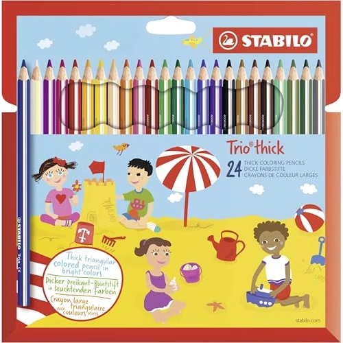 Zeitlich begrenztes Angebot: STABILO - Dreikant-Buntstift - Trio dick von 19.80 € auf 10.88 € (45% Rabatt)