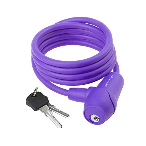 Oferta limitada: M-Wave Candado Espiral, Unisex Adulto, púrpura, 1500 x 8 mm de 9.90 € a 8.48 € (ahorro 14%)