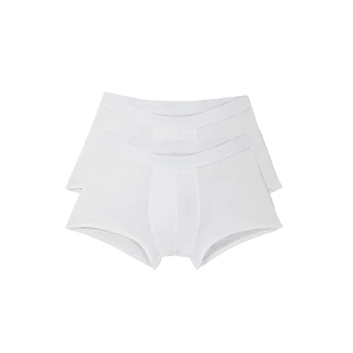 Offerta a tempo: sloggi men , 24/7 Hipster 2P, Pantaloncini Retro, Uomo, Bianco (White), 6 - 47% da 19.00 € a 9.98 €
