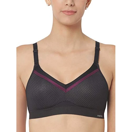 Triumph Women's Triaction Free Motion N EX, Sports Bra Non-Wired, Black