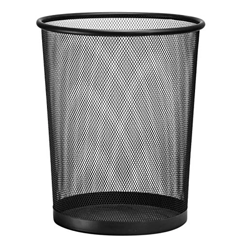 Oferta limitowana: D.RECT Kosz siatka | Czarny | 19L | Kosz na papier z siatki drucianej | Kosz biurowy z 14.99 zł na 14.99 zł (oszczędź 0.00%)