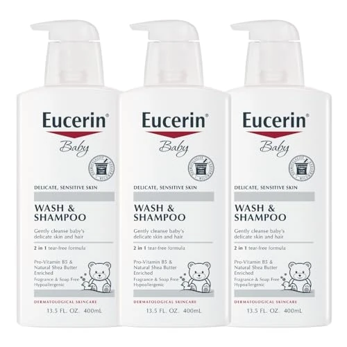 Bébé, Wash Shampoo, parfümfrei, 400 ml Eucerin