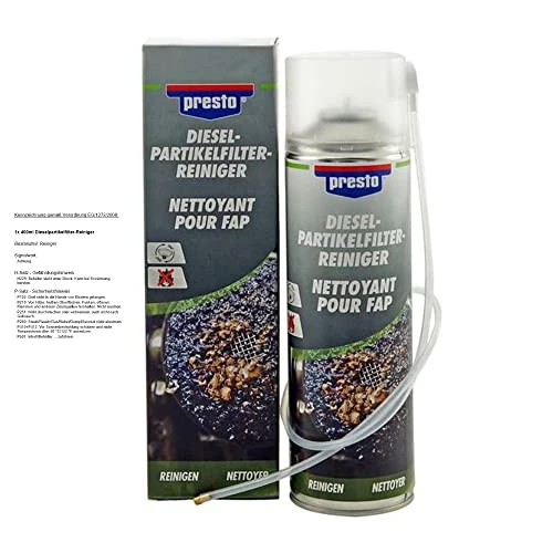 presto 416613 Nettoyant pour filtre à particules diesel 400 ml