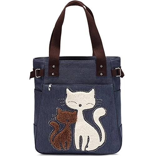Offerta a tempo: KAUKKO C3+C4 - Borse a tracolla da donna (confezione da 10), Blu, Taille unique, Tote tutto - 5% da 21.97 € a 20.87 €