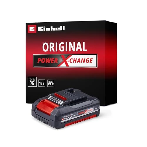 Zeitlich begrenztes Angebot: Original Einhell 2,0 Ah System Akku Power X-Change (Li-Ionen Akku, 18 V, 2,0 Ah, passend für alle Power X-Change Geräte) von 35.95 € auf 24.95 € (31% Rabatt)