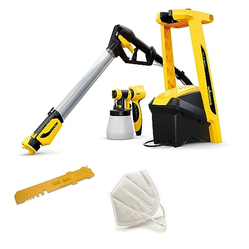 Limited-time offer: WAGNER Universal Sprayer W 950 FLEXiO - Electric Paint Sprayer for dispersion/latex paints, varnishes & glazes - interior usage, covers 15 m² - 5 min, 800 ml capacity, 630 W, 3.5 m hose from 249.00 £ to 249.00 £ (save 0.00%)
