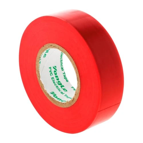 Zeitlich begrenztes Angebot: Zenitech - Isolierklebeband 19mm x 20m - 0.15mm PVC-Band für Elektrische Arbeiten - Einfache Identifizierung - Professionelle Qualität - Rot - 20m von 3.76 € auf 3.76 € (0.00% Rabatt)
