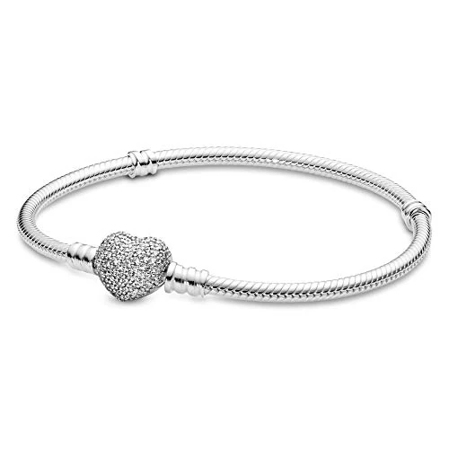 Oferta limitada: PANDORA pulsera de mujer con corazón 590727CZ-21, plata de 79.00 € a 74.83 € (ahorro 5%)
