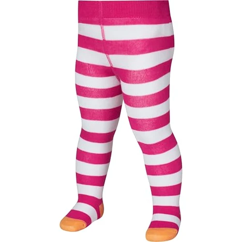 Limited-time offer: Playshoes Girl's Blockringel Oeko-tex Standard 100 Tights, Pink (Pink/White), 7-8 Years (122/128) from 11.00 GBP to 11.00 GBP (save 0%)