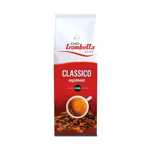 Offerta a tempo: Caffè Trombetta Caffè Classico Tostato in Grani, 1kg - 12% da 18.80 € a 16.48 €