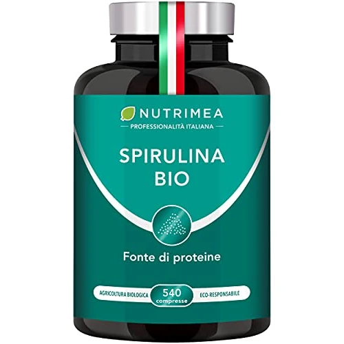 Offerta a tempo: SPIRULINA BIOLOGICA PURA | 540 Compresse | 1500 mg | Ricca di Proteine — 33% da 26,90 € a 17,90 €