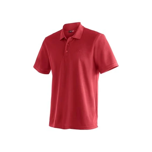 Limited-time offer: maier sports Men's Ulrich Polo Shirt, Short-Sleeve piqué Shirt for Hiking and Leisure from 14.07 £ to 14.07 £ (save 0.00%)
