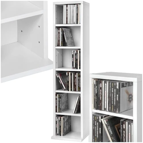 TecTake CD DVD storage tower rack voor 102 CD's