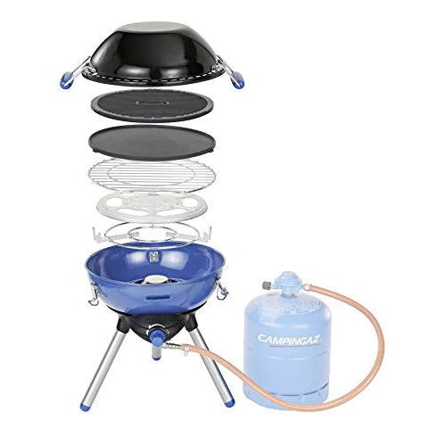 Offerta a tempo: Campingaz Party Grill 400 | Barbecue campeggio portatile e fornello a gas tutto in uno — 20% da 118,95 € a 95,49 €