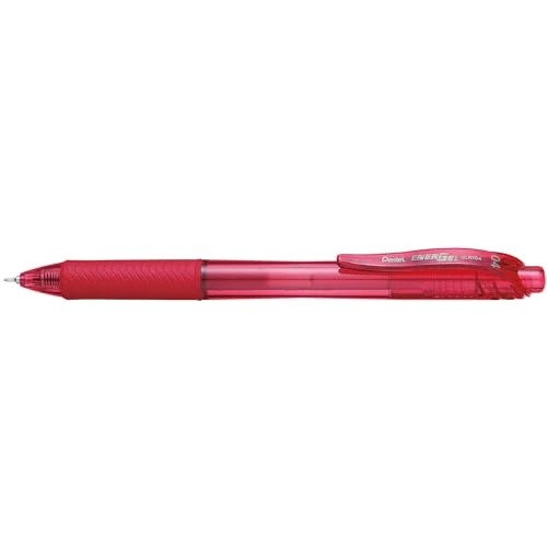 Offre limitée : Pentel BLN104 EnerGel 0.4mm Retractable Gel Roller Pen Bulk Pack (12pcs) - Red Ink de 23.10 € à 23.10 € (0.00% de remise)