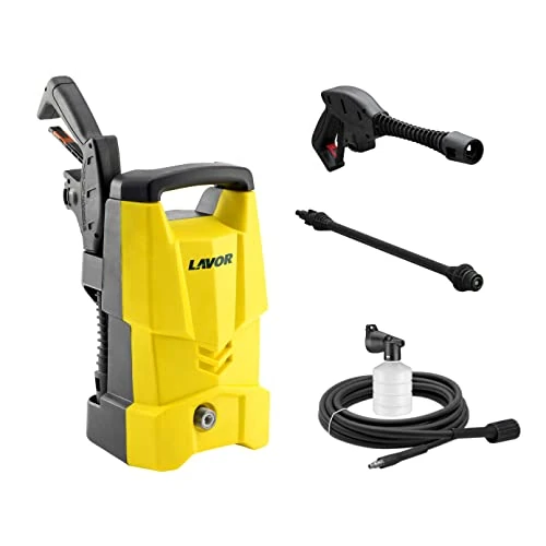 Offerta a tempo: Lavor Idropulitrice One 120 ad Acqua Fredda, Max. 120 bar, Max. 330 litri/ora, 1700 W, Giallo - 8% da 89.90 € a 83.01 €