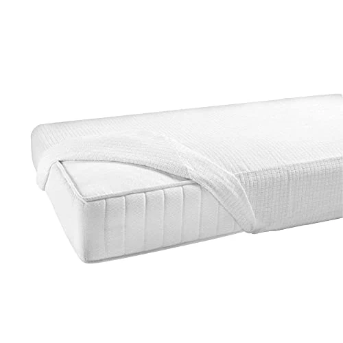 Tijdelijke aanbieding: Gabel matrasbeschermer jersey katoen 175x200x0.4 cm Wit van 31.35 EUR naar 31.35 EUR (korting 0%)