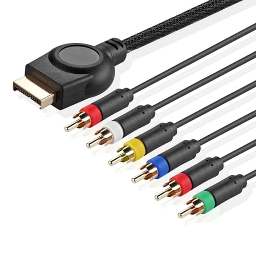 Limited offer: TNP PS2 Component Cable Premium YPbPr Component Video Cable RCA AV for PlayStation 2/3 (PS2/PS3) from 13.95 EUR to 13.95 EUR (save 0%)