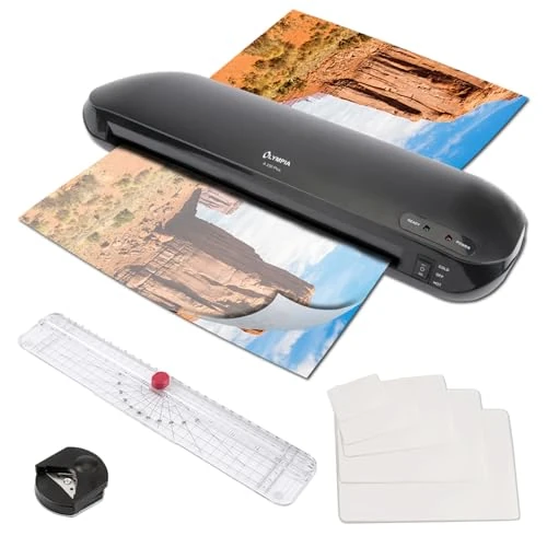 Zeitlich begrenztes Angebot: Olympia A 330 Plus Laminiergerät | Heiß- und Kaltlaminieren | Laminiergerät bis A3 | Blasenbildungsschutz | Laminiermaschine | Ideal für Büro, Schule & Homeoffice | Laminator inkl. Laminierfolien von 26.99 € auf 26.99 € (0.00%