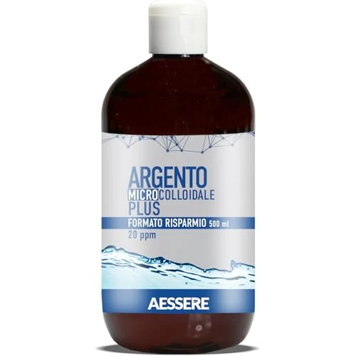 Aessere Argent Colloidale Plus Format Économie 500 ml