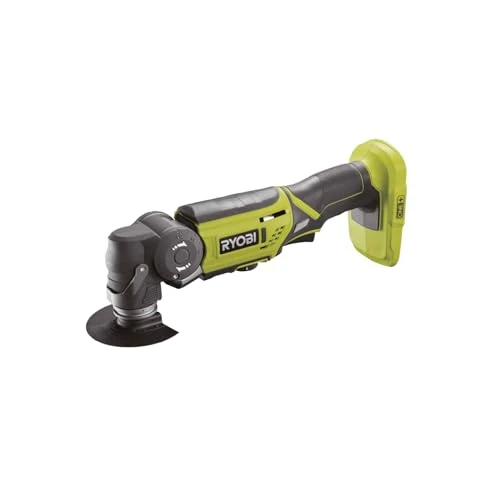 Offre limitée : RYOBI - Outil Multifonction Oscillant Sans Fil 18V ONE+ R18MT-0 – Système Fixation Rapide, Variateur Vitesse – Idéal Découpe, Ponçage, Grattage – Batterie Non Incluse de 129.99 € à 90.93 € (30% de remise)