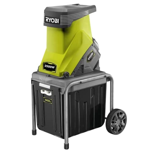 Oferta limitowana: Ryobi Rozdrabniacz Do Gałęzi, RSH2545B, Moc Silnika 2500 W, Maksymalna Średnica Gałęzi 45 mm, Pojemnik do zbierania 40 L, w Zestawie Worek oraz Popychacz do Gałęzi z 761.99 zł na 761.99 zł (oszczędź 0.00%)