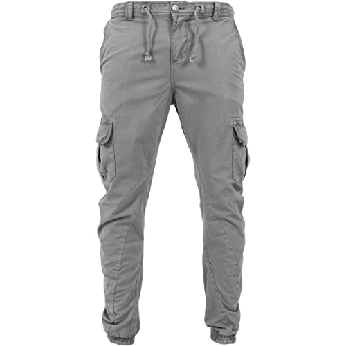 Urban Classics Herren Hose Cargo Jogging Pants, Darkgrey, M