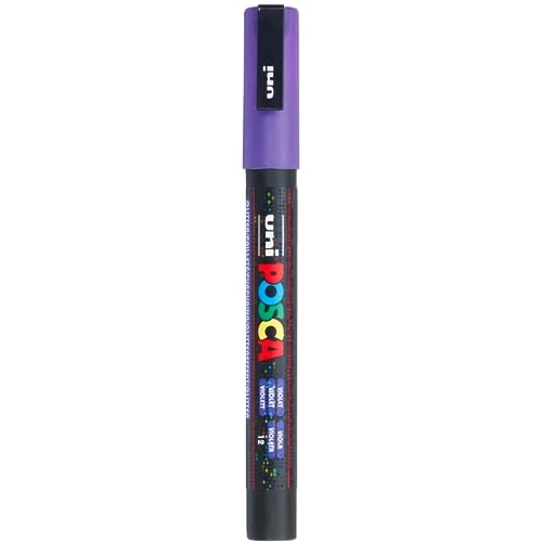 Tijdelijke aanbieding: uni-ball 186579 - POSCA marker met fijne ronde punt, glitter violet van 4.32 € naar 4.32 € (0.00% korting)