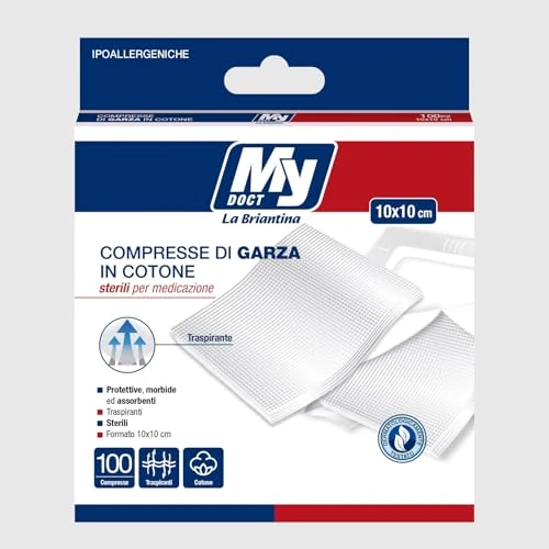 Tablets of Patches Sterile 10 x 10 cm Pack of 100