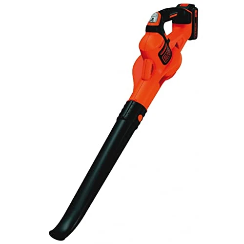 Zeitlich begrenztes Angebot: Black+Decker Akku Laubbläser GWC1820PC / Gartenbläser inklusive Akku und Ladegerät/Blasgerät mit 18V Lithium-Ionen-Akku und 2,0 Ah für lange Laufzeiten/Bis zu 209km/h Blasgeschwindigkeit von 86.99 € auf 72.00 € (17% Rabatt)