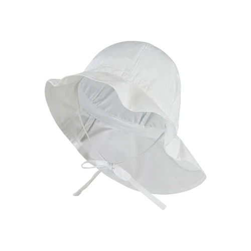 Limited-time offer: Sterntaler Boy's Unisex Hat With Chinstraps and Neck Protection, Age: From 18-24 Months, Size: 51, White Hat, White (Weiss 500), X-Small (Manufacturer Size: 51) from 12.59 £ to 12.59 £ (save 0.00%)