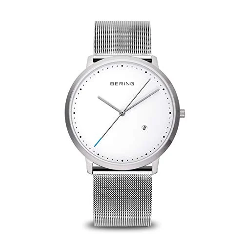 Offerta a tempo: BERING Unisex Analogico Quarzo Classic Orologio con Cinturino in Acciaio inossidabile Cinturino e Vetro zaffiro 11139-004 - 17% da 116.76 € a 96.46 €