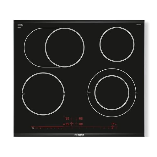 Offre limitée : Bosch pkn675dp1d série 8 Champs de cuisson encastrable électrique//60,6 cm/Verre Céramique de 453.70 € à 453.70 € (0.00% de remise)