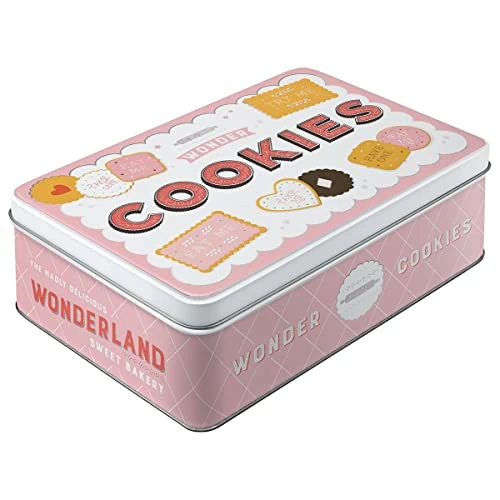 Limited offer: Nostalgic-Art 30736 Flat Storage Box, Home and Country Wonder Cookies from 11.58 EUR to 11.58 EUR (save 0%)