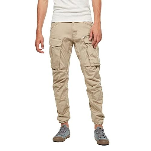 Oferta limitada: G-STAR Pantalones Rovic Zip 3D Regular Tapered para Hombre, Beige (Dune D02190-5126-239), 31W / 36L de 109.95 € a 85.18 € (ahorro 23%)