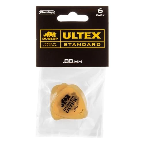 Limited offer: Jim Dunlop Ultex® Standard Pick .88MM - 6 Pack from 8.44 EUR to 5.99 EUR (save 29%)