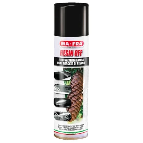 Oferta limitada: Mafra, Resin Off, Elimina la Resina Cristalizada y Los Restos de Sal de la Carrocería Sin Dañar las Piezas Tratadas, 250 ml de 17.15 € a 14.66 € (ahorro 15%)