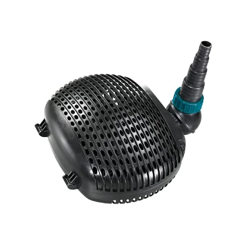 AquaForte EC 8000 filtr/pompa do stawu, 50 W, maksymalna wydajność tłoczenia 8000 litrów na godzinę, maksymalna wysokość tłoczenia 4 metry, długość kabla 10 m, nadaje się do strumienia, wodospadów,