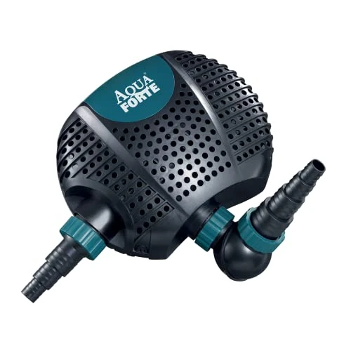 Offre limitée : Aquaforte O-5000 Plus, 40 Watts, Débit max. 5 m3Heure, Hauteur de Refoulement max. 3,5 mètres, Longueur Du Câble 10 mètres, pour Cours D'eau, Chutes D'eau, Fontaines, Filtres, etc. de 115.20 EUR à 115.20 EUR (remise 0%)