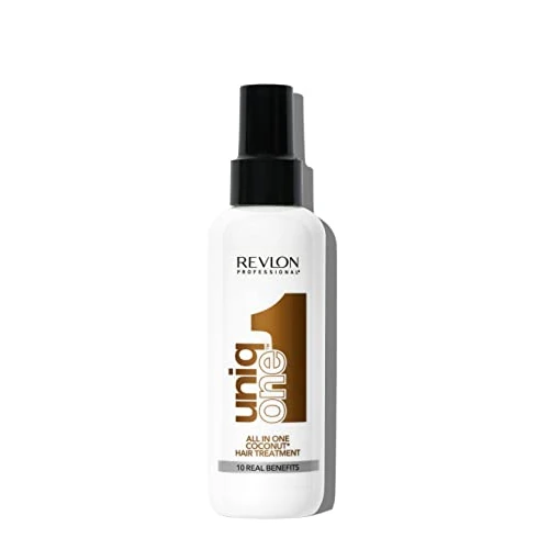 Revlon Professional UniqOne Coconut, Trattamento per Capelli Senza Risciaquo, All in One, Idrata, Protegge e Ripara (150ml), Fragranza al Cocco