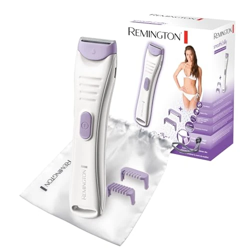 Limited offer: Remington Tondeuse Femme, Rasoir Corps, Maillot, Etanche, 2 Sabots - BKT4000 Smooth & Silky from 50.18 EUR to 50.18 EUR (save 0%)