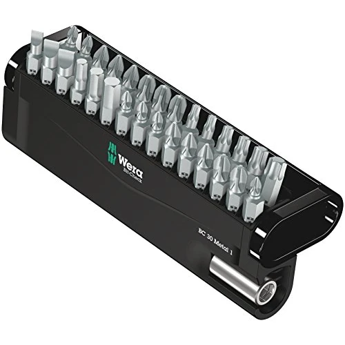 Offerta a tempo: Wera 05057434001 Assortimento di Bit-Check 30, Set di 30 Pezzi - 54% da 40.97 € a 18.94 €