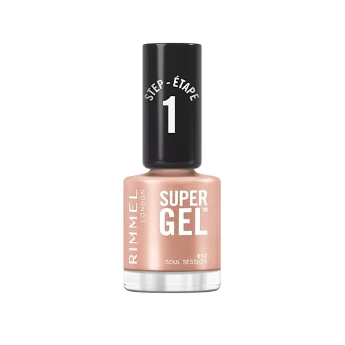 Limited offer: Rimmel London Super Gel Nail Polish, Packaging May Vary, 12 Soul Session, 12 ml (Pack of 1) from 7.01 EUR to 5.61 EUR (save 20%)