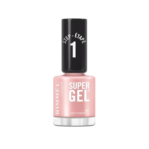 Oferta ograniczona: Rimmel Super Gel Lakier do Paznokci, 021 New Romantic, 12 ml z 6.89 EUR na 3.79 EUR (znizka 45%)