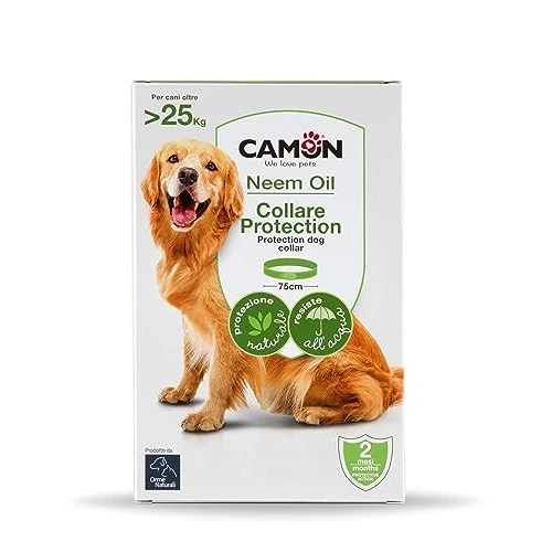 Offre limitée : CAMON Collier de chien Barrière Neem Pesticides Dog de 14.00 € à 14.00 € (0.00% de remise)