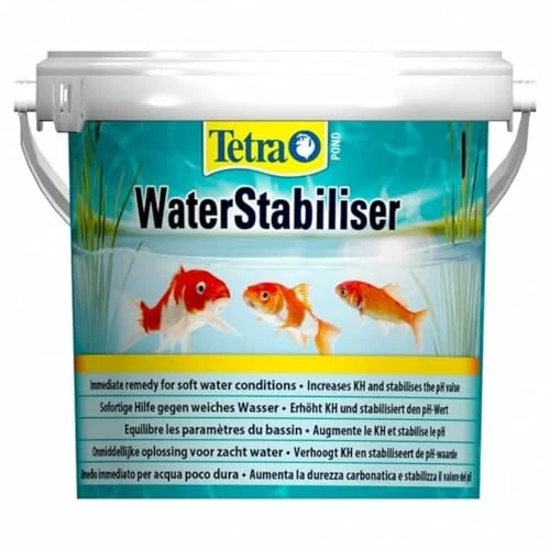 Tijdelijke aanbieding: Tetra Pond Waterstabilisator (stabiliseert belangrijke waterwaarden, optimaliseert de KH- en PH-waarde in de tuinvijver, voorkomt zacht vijverwater, emmer) 1,2 kg van 17.99 € naar 17.37 € (3% korting)