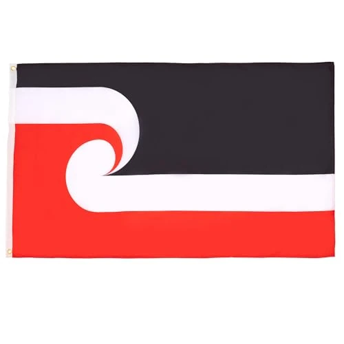 Offerta a tempo: BANDIERA MAORI 90x60cm - BANDIERA NEOZELANDESE DI RUGBY 60 x 90 cm - AZ FLAG - 0.00% da 8.95 € a 8.95 €