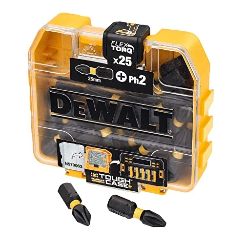 Tijdelijke aanbieding: DEWALT DT70555T-QZ DT70555T-QZ-set van 25 Ph2 tips van 25 mm van 11.00 € naar 11.00 € (0.00% korting)