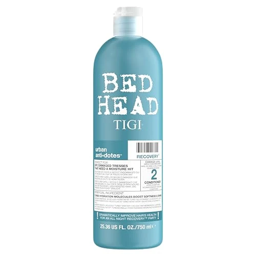 Oferta limitada: Bed Head by Tigi – Urban Antidotes Recovery, acondicionador hidratante para cabello seco, 750 ml de 19.00 EUR a 9.68 EUR (ahorro 49%)